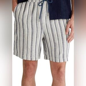 NWT Aeropostale Men's 7" All Day Jogger - Linen Blend Shorts